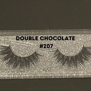 “Double Chocolate”  #207 14mm 3d Mink Lashes False Eyelashes